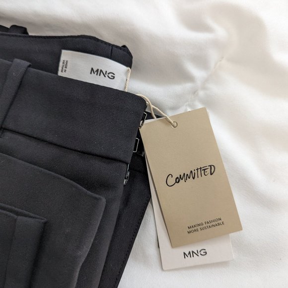 Mango NWT Slim Fit Trousers Size US8 (40EUR - Picture 11 of 13